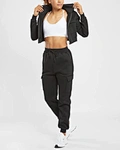 black joggers